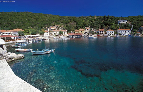 kefalonia dorf westkueste