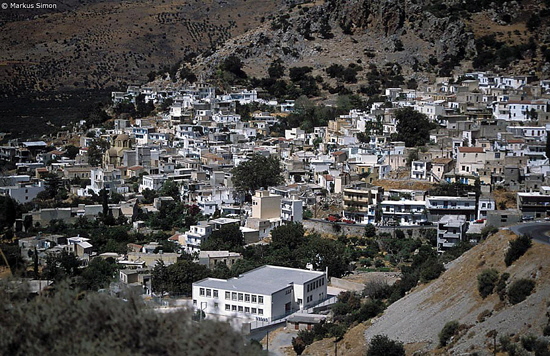 kreta dorf im inland