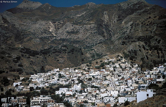 naxos inland dorf