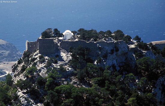 rhodos burg mit kapelle