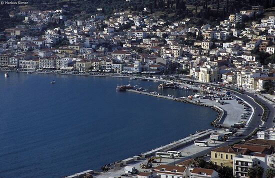 samos stadt promenade