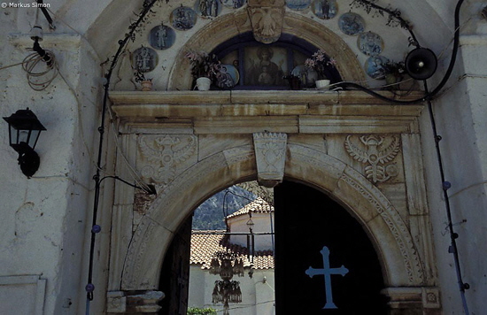 samos tor kloster